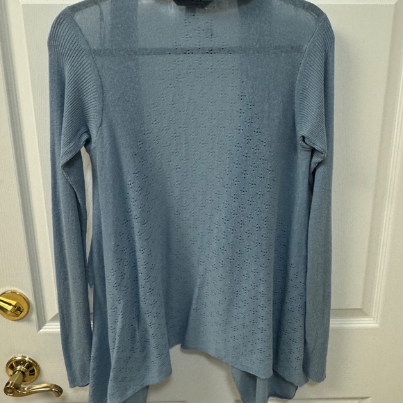 Very Wang Lightweight Cardigan  Pale blue. Size small - Picture 3 of 6